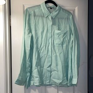 NWT Women’s Express Sheer Gauzy Top Size Large